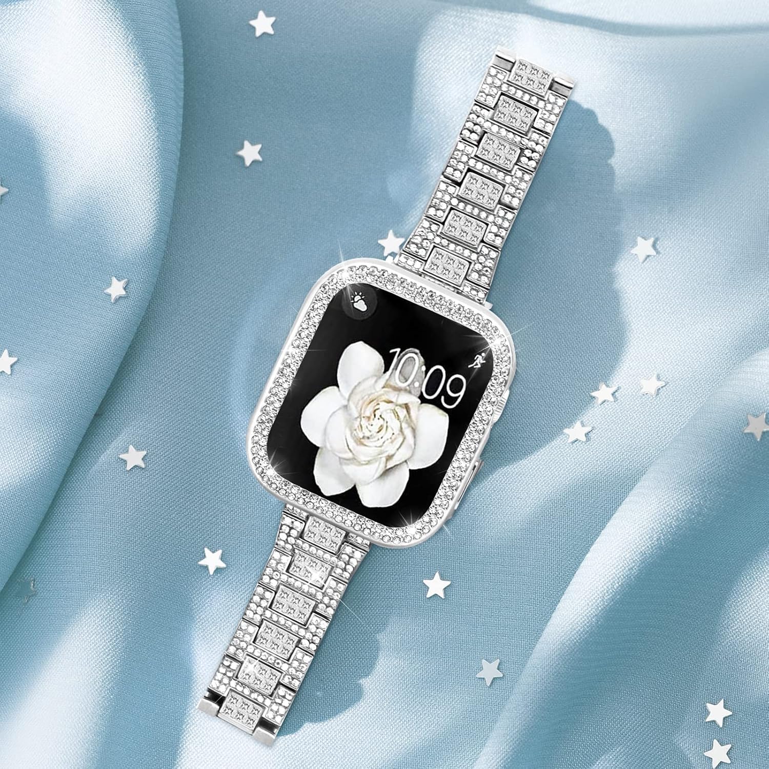 Mosonio Compatible con Apple Watch Band de 1.496 pulgadas, 1.575 pulgadas, 1.614 pulgadas, 1.654 pulgadas, 1.732 pulgadas, 1.772 pulgadas, con 2