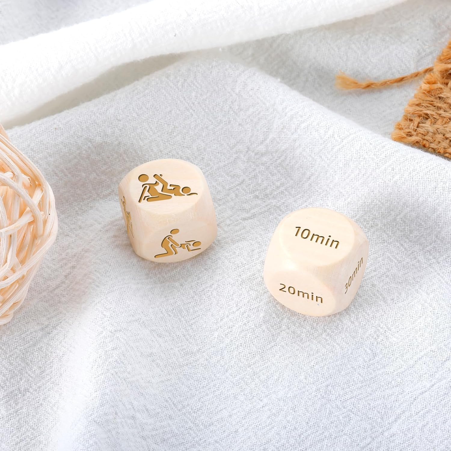 Divertidos dados para parejas, regalos para mujeres y hombres, dados de noche para marido, esposa, aniversario, un año, regalos de San Valentín para