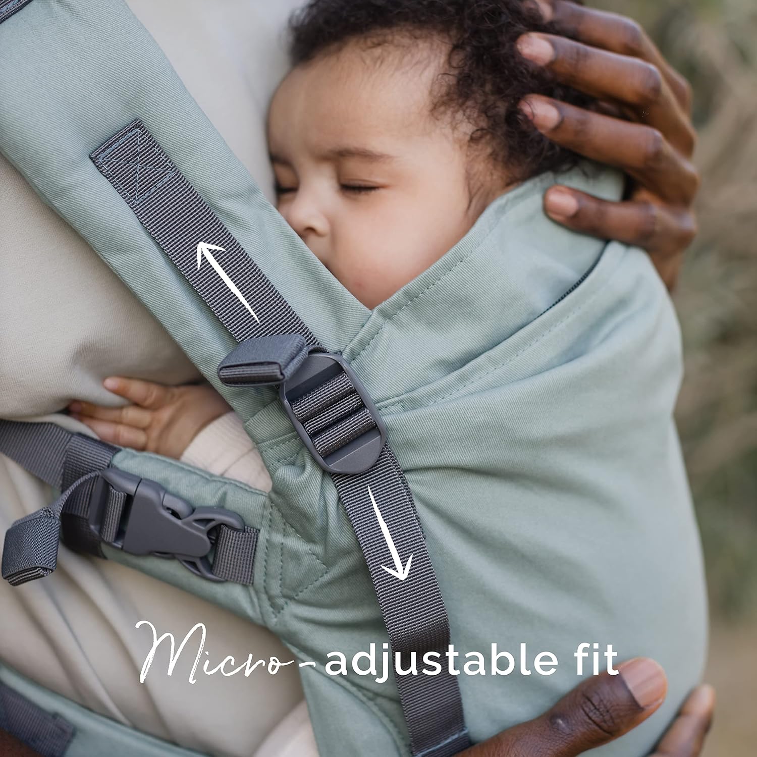 Boba X Portabebés ergonómico  Portabebés ajustable para recién nacidos a niños pequeños, delantero y mochila para bebés de 7 a 45 libras, portabebés