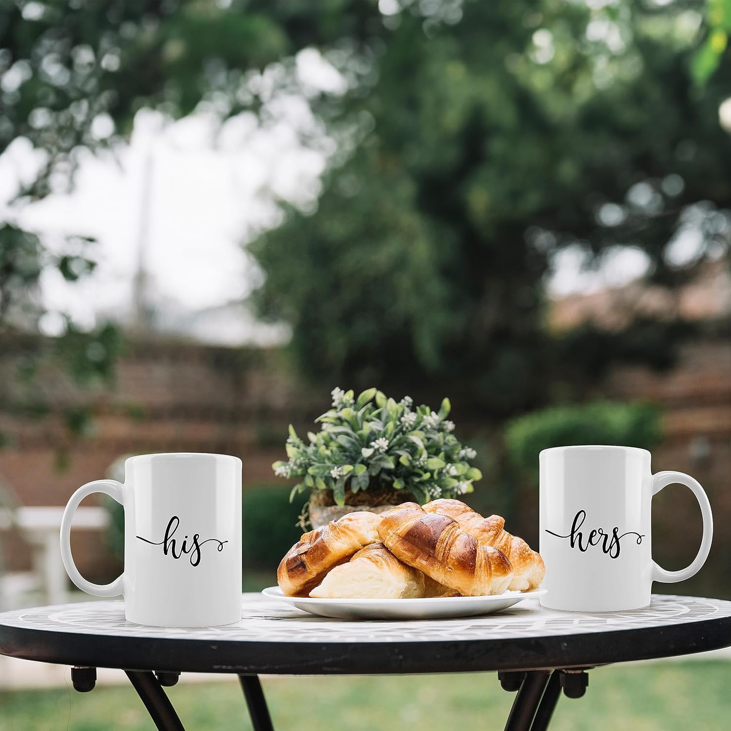 Juego de tazas de café para él y ella, regalos para él y ella, regalos de compromiso de boda para parejas recién casados, regalos para parejas para