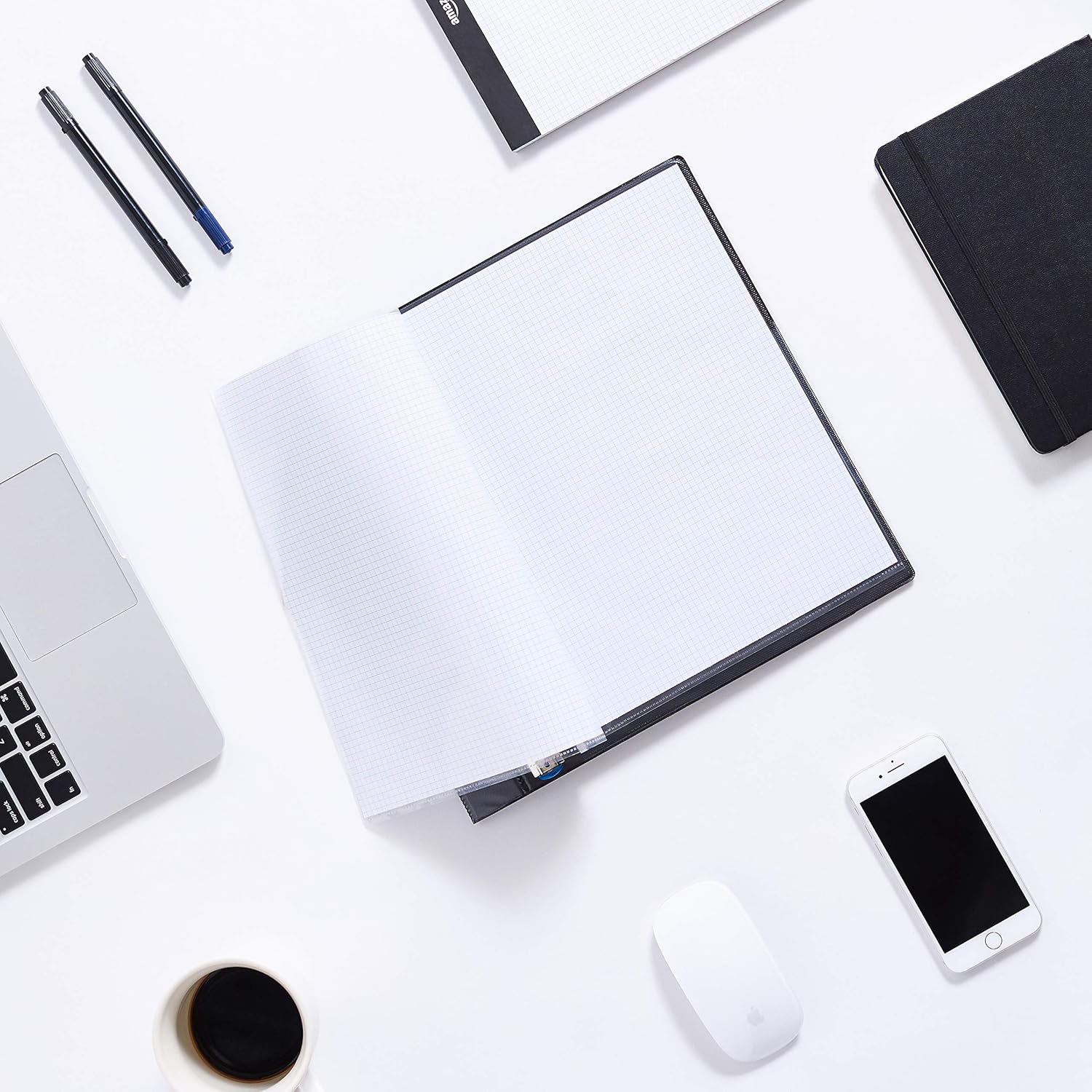 Tienda Basics - Protectores transparentes de hojas para carpeta de 3 anillas, 8.5 x 11 pulgadas, paquete de 200 unidades - Imagen 10