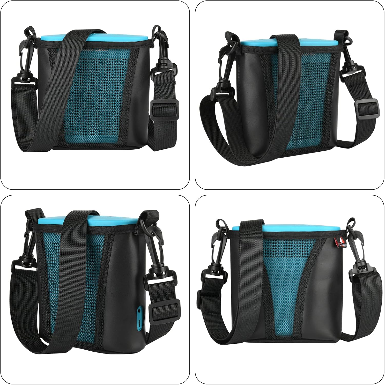 TXEsign Estuche de transporte de viaje para altavoz Bose SoundLink Color y Bose SoundLink Color II, funda de altavoz de malla con correa de hombro