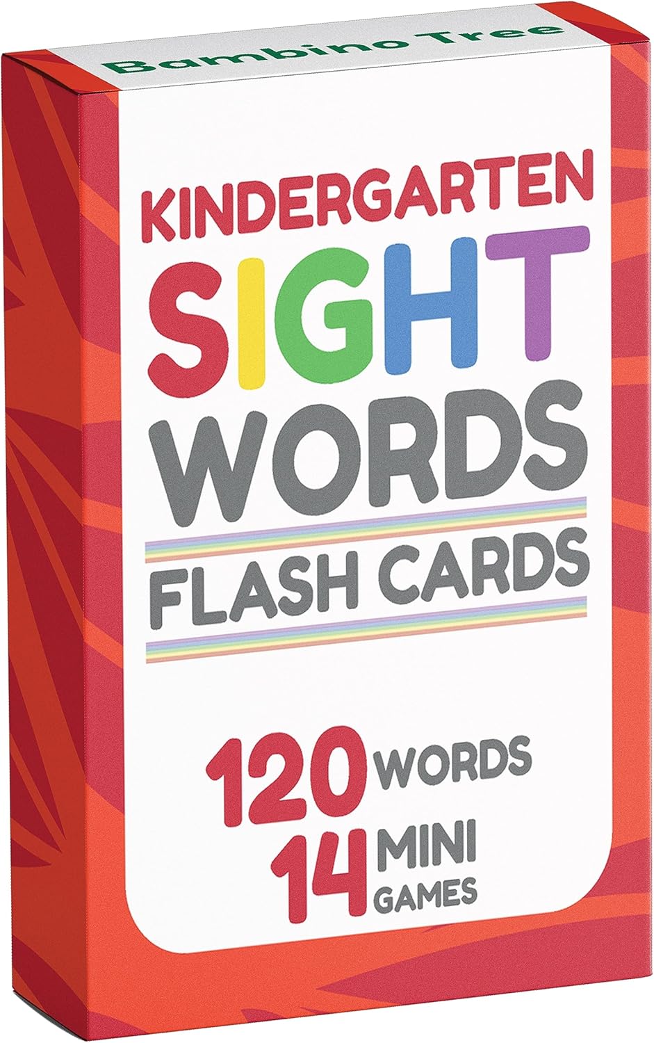 Sight Words Flash Cards Kindergarten – 120 palabras de alta frecuencia de la lista de palabras a la vista de Dolch y Fry’s para edades de 4 a 6 años