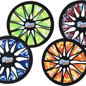 Sunlite Sports Water Series Spin Twist Frisbee, 1 pieza, los colores varían, azulverdenaranjarojo (AN0509-B) Sunlite Sports Water Series Spin Twist Frisbee, 1 pieza, los colores varían, azulverdenaranjarojo (AN0509-B)