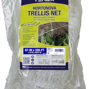 Tenax Hortonova Plant Trellis Net Lm, 67 pulgadas x 328 pies, color blanco Tenax Hortonova Plant Trellis Net Lm, 67 pulgadas x 328 pies, color blanco