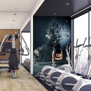 3D Gym Exercise A1903 Wall Paper Print Decal Deco Wall Mural Self-Adhesive Wallpaper AJ US Amy 2023 July (Vinyl (No Glue & Removable), 3D Gym Exercise A1903 Wall Paper Print Decal Deco Wall Mural Self-Adhesive Wallpaper AJ US Amy 2023 July (Vinyl (No Glue & Removable),