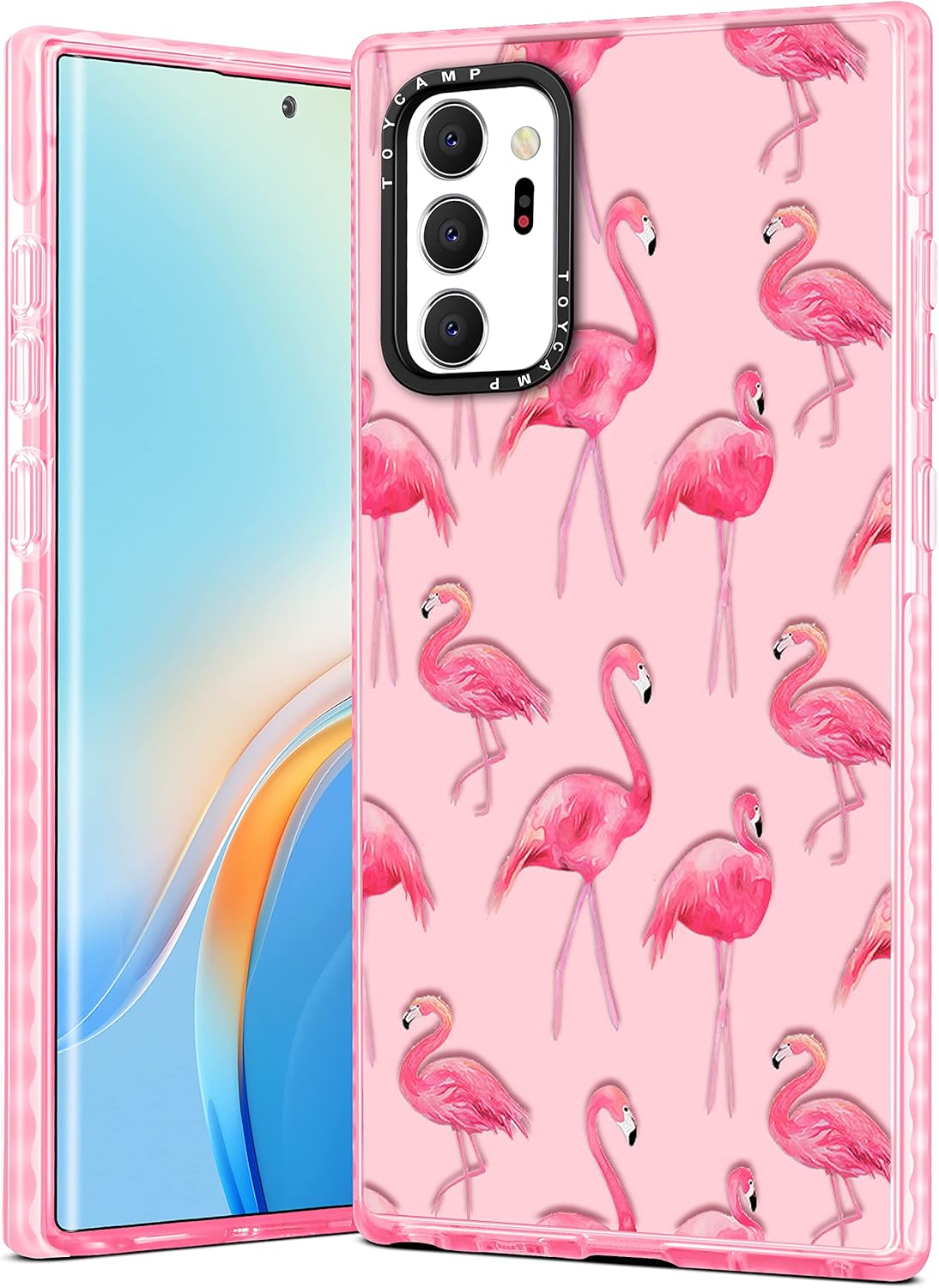 Toycamp Funda para Note 20 Ultra, bonito diseño de flamenco divertido para mujeres, niñas, niños y adolescentes para Galaxy Note 20 Ultra, funda con