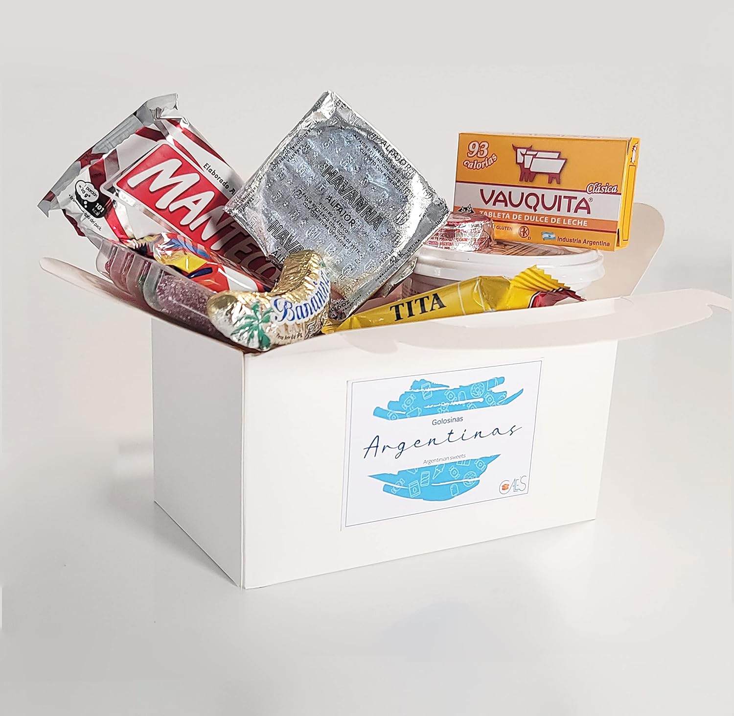 Caja de regalo de caramelos argentinos