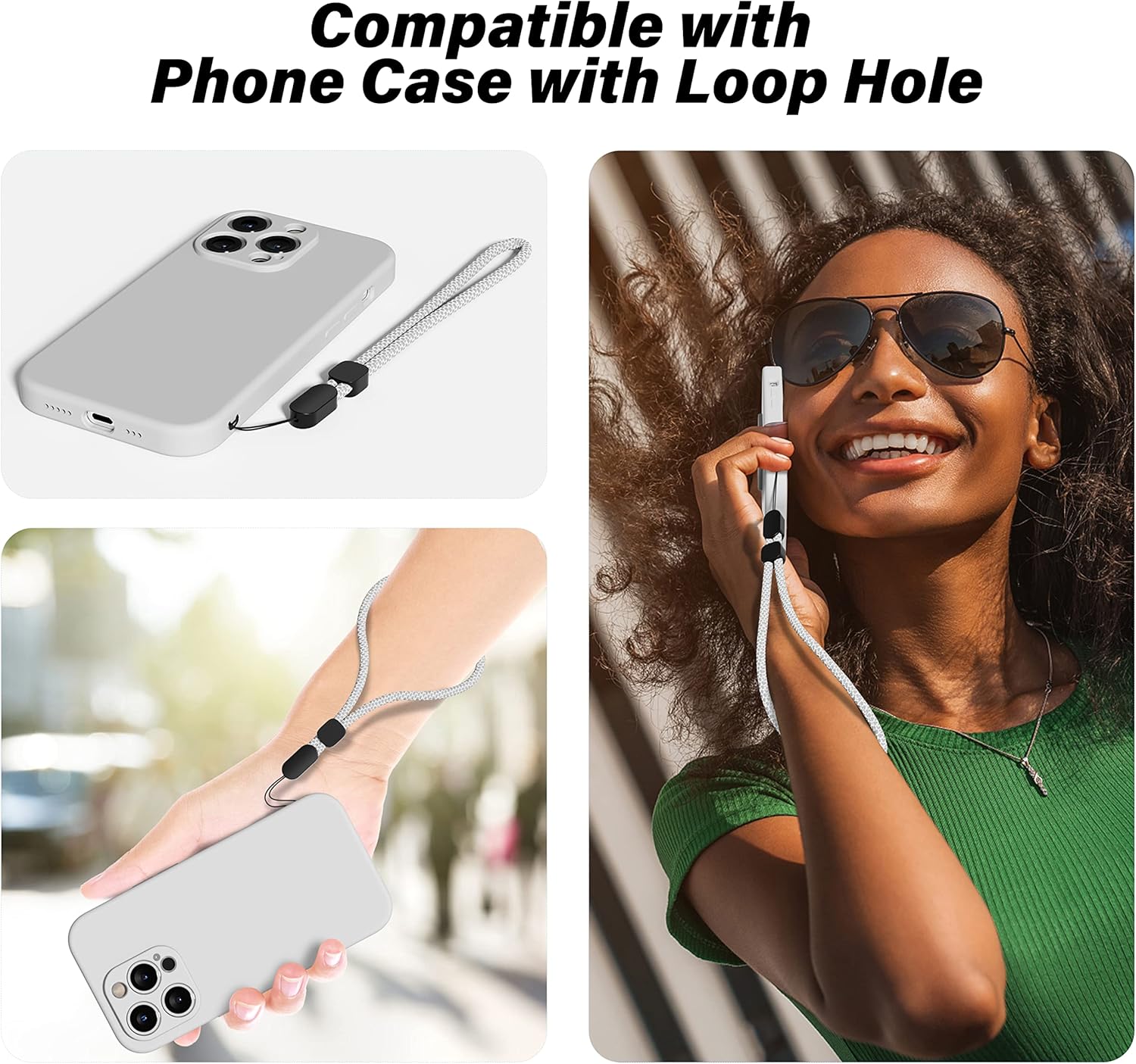 Oakxco Airpods Pro 2 Correa de nailon ajustable para muñeca de mano, Compaitbie con Airpods Pro de 2 generación 2022, funda para Airpods 123Pro con