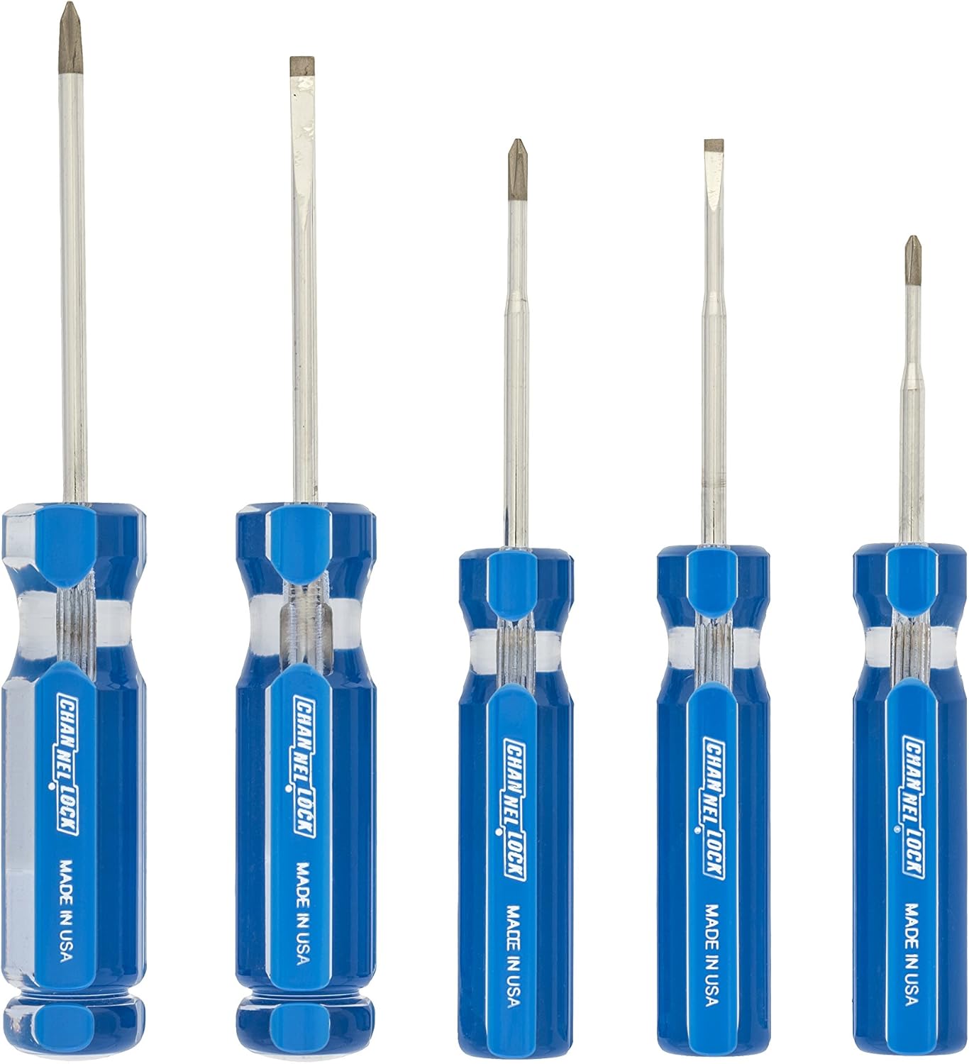 Channellock – Juego de destornilladores de precisión de 5 piezas (SD-5A)