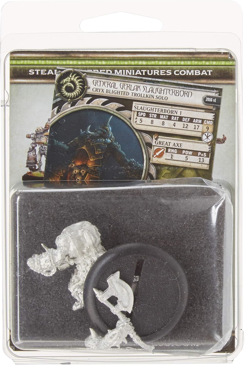 Privateer Press – Warmachine – Cryx General Gerlak Slaughterborn Model Kit