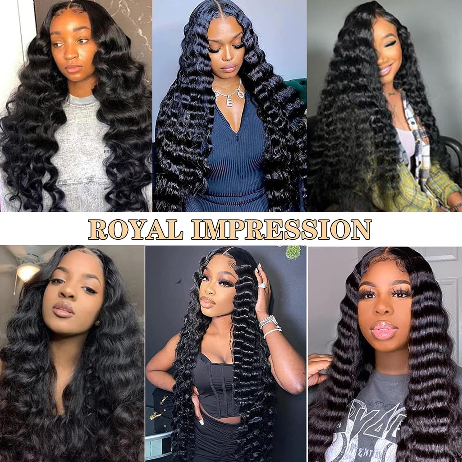 Extensiones de cabello virgen brasileño de grado 12A, ondas sueltas, de 24 pulgadas, Remy brasileño virgen, ondulado, profundo, 100% real, sin