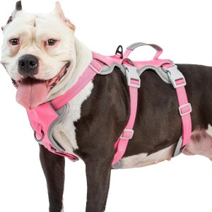 Arnés a prueba de escapes, arnés antideslizante para perro, arnés reflectante con asa, transpirable, duradero, chaleco ajustable para perros Arnés a prueba de escapes, arnés antideslizante para perro, arnés reflectante con asa, transpirable, duradero, chaleco ajustable para perros