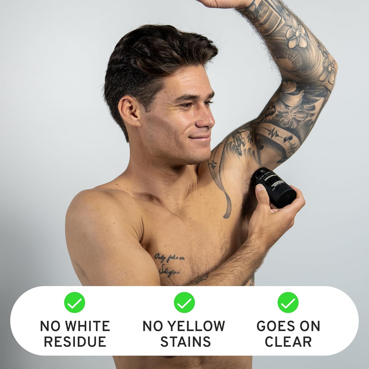 Hardworking Gentlemen – Eucalipto y bergamota – Desodorante corporal fresco para hombre – Todos los ingredientes orgánicos naturales, incluyendo