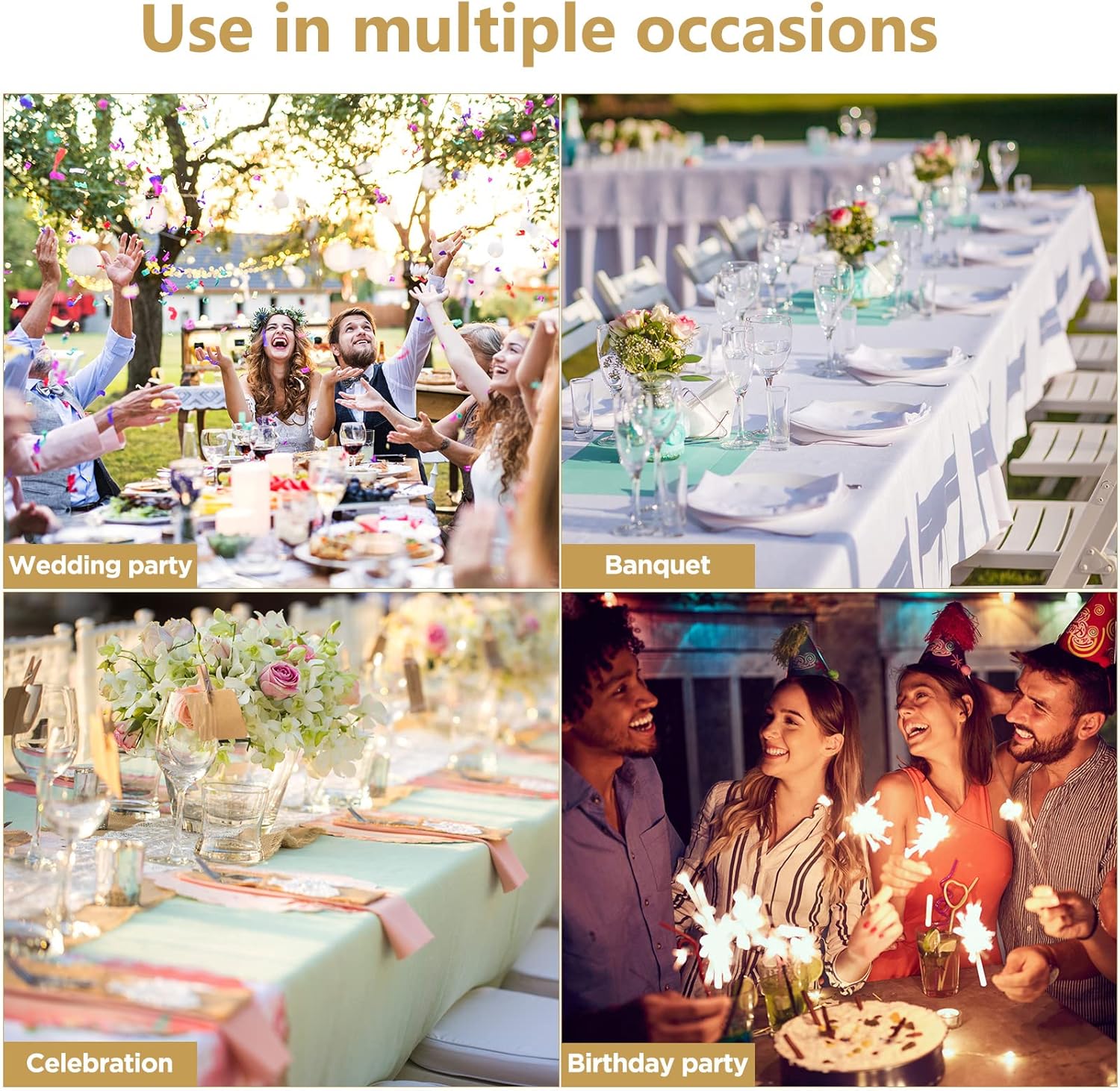 80 cintas elásticas para silla, lazos para silla, bandas elásticas de elastano con hebilla para boda, hotel, banquete, fiesta de cumpleaños,