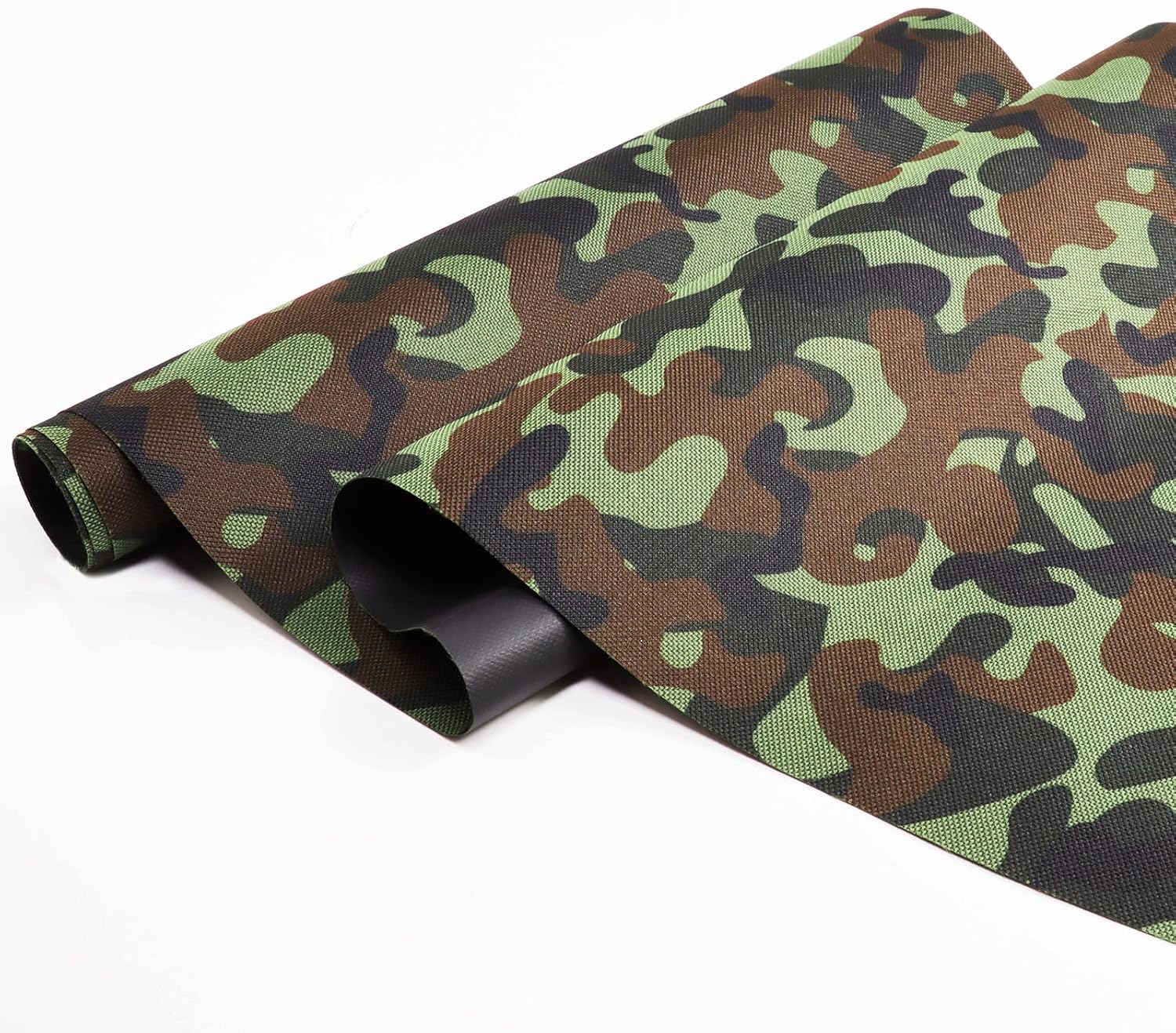 Tela de lona de camuflaje impermeable de 600 denier, 60 x 36 pulgadas, tela de cordura de lona impermeable marina para barcos, tienda de campaña,