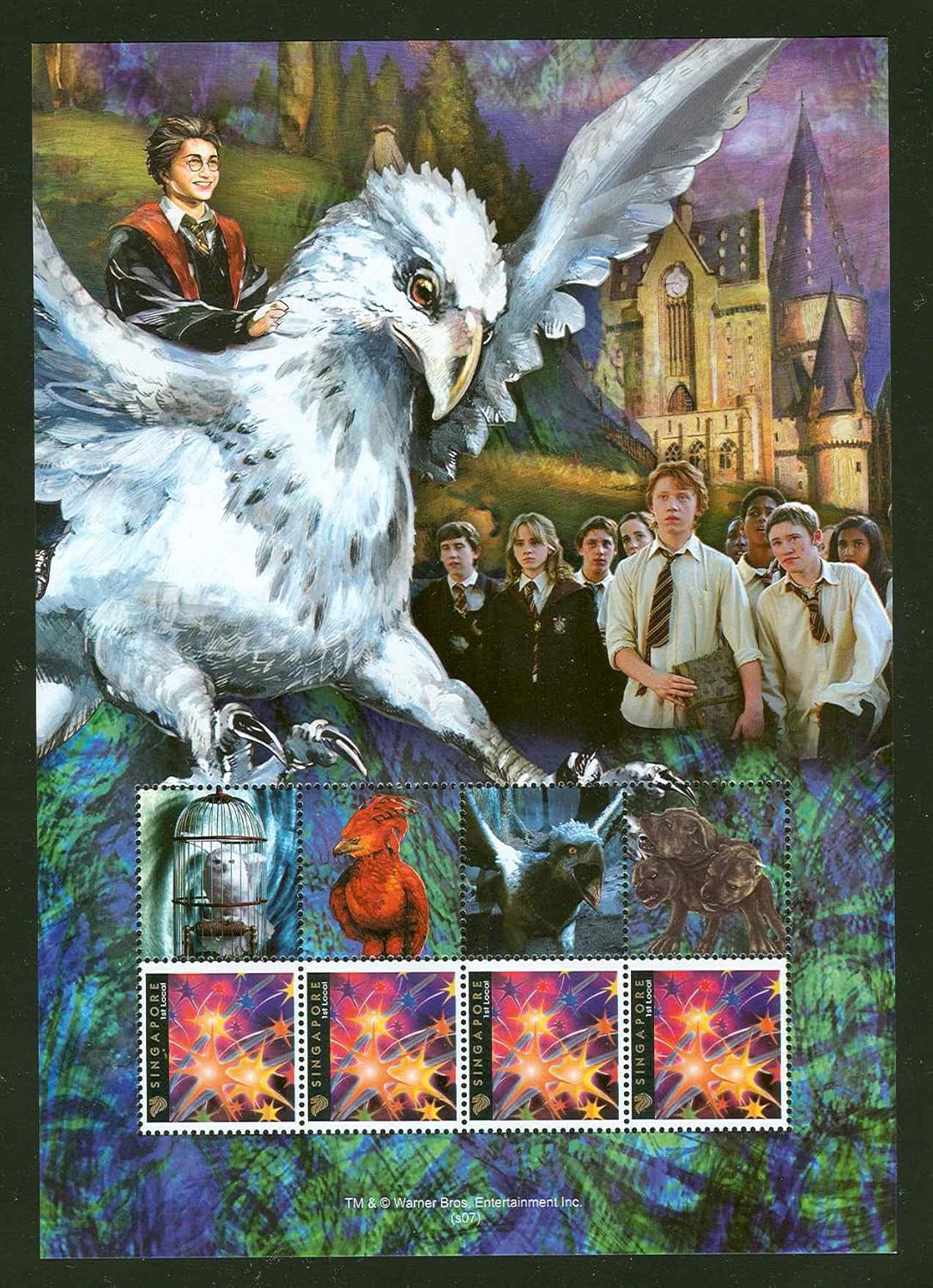 Singapore Harry Potter Magical Creatures MNH Sellos 2