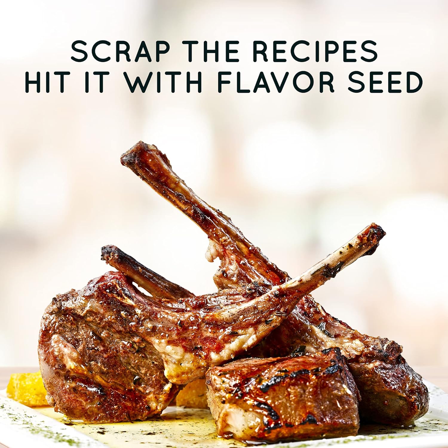 Flavor Seed Smoke ‘Em If You Got ‘Em Organic Carolina BBQ Rub. Dulce y picante. Para carne de res, pollo y cerdo. Condimentos y especias sin gluten