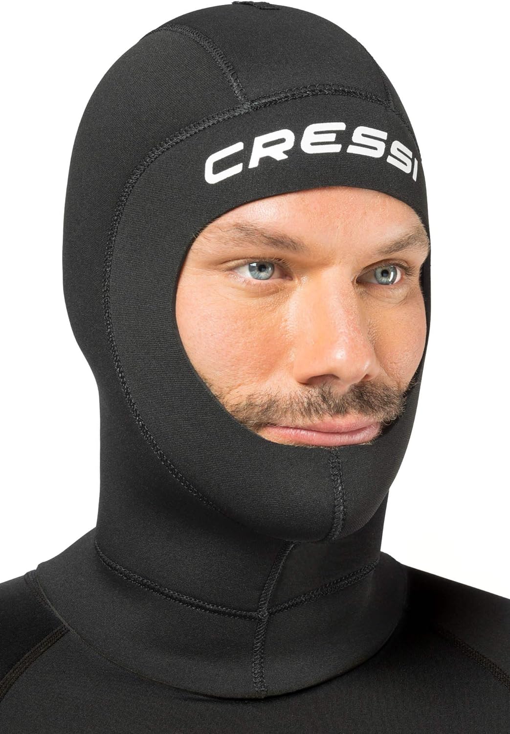 Cressi Capucha de buceo unisex de neopreno para adultos, 0.197 in de grosor, buceo, esnórquel, surf – Capucha individual diseñada en Italia