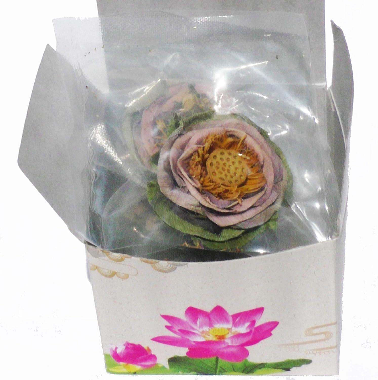 Tea Lotus Flor de té de hierbas secas flor entera – 5 por caja