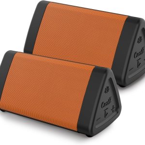 OontZ – Altavoz Bluetooth Angle 3, paquete de 2 altavoces Bluetooth inalámbricos portátiles, 10 vatios, sonido estéreo cristalino, altavoces OontZ – Altavoz Bluetooth Angle 3, paquete de 2 altavoces Bluetooth inalámbricos portátiles, 10 vatios, sonido estéreo cristalino, altavoces