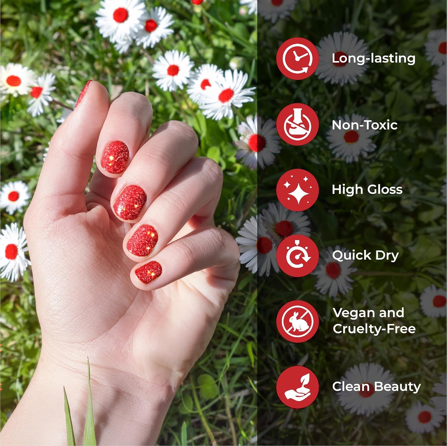 karma organic Esmalte de uñas natural, vegano y libre de crueldad, sin tolueno, sin formaldehído, sin DBP y libre de TPHP, Casa Dragoness