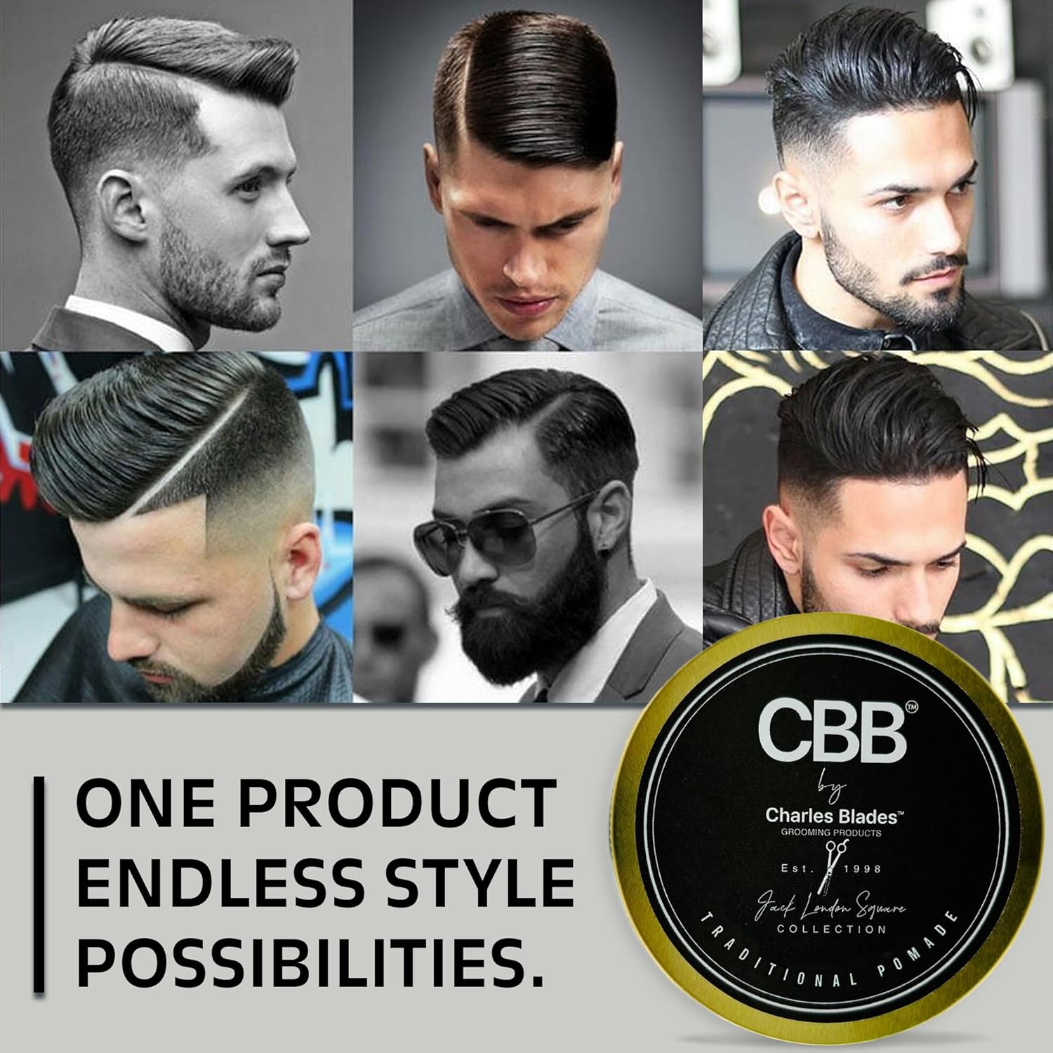 Pomada tradicional Mantenga el nivel 7  Pomada para dar forma y peinar para hombres y mujeres para todo tipo de cabello  Pomada natural de fijación