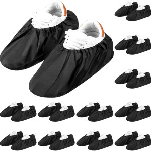 12 pares de fundas reutilizables para zapatos, antideslizantes, impermeables, elásticas, cómodas, a prueba de polvo, lavables a máquina, para el 12 pares de fundas reutilizables para zapatos, antideslizantes, impermeables, elásticas, cómodas, a prueba de polvo, lavables a máquina, para el