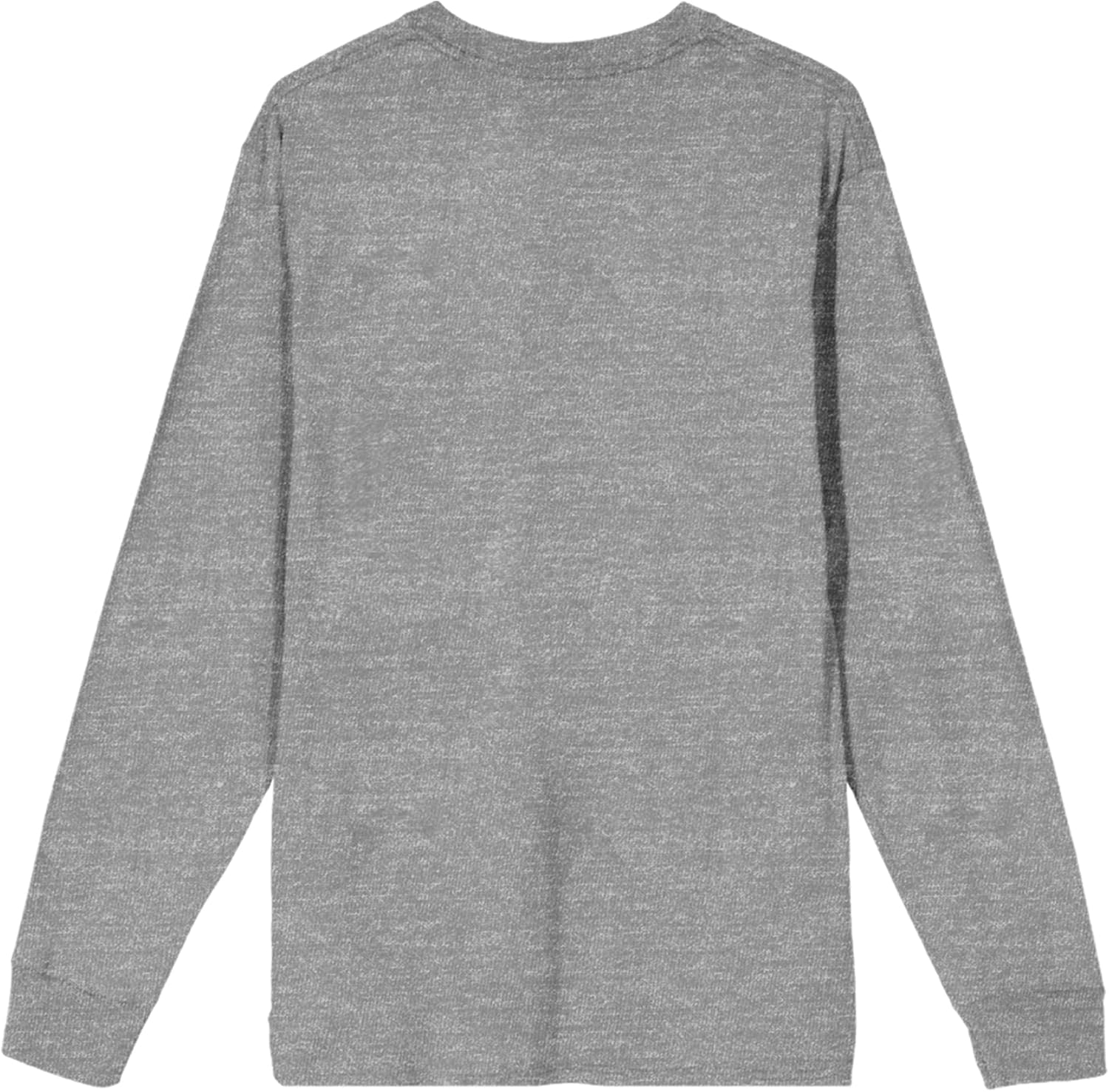 Spy X Family Key Art – Camiseta de manga larga con cuello redondo, color gris jaspeado