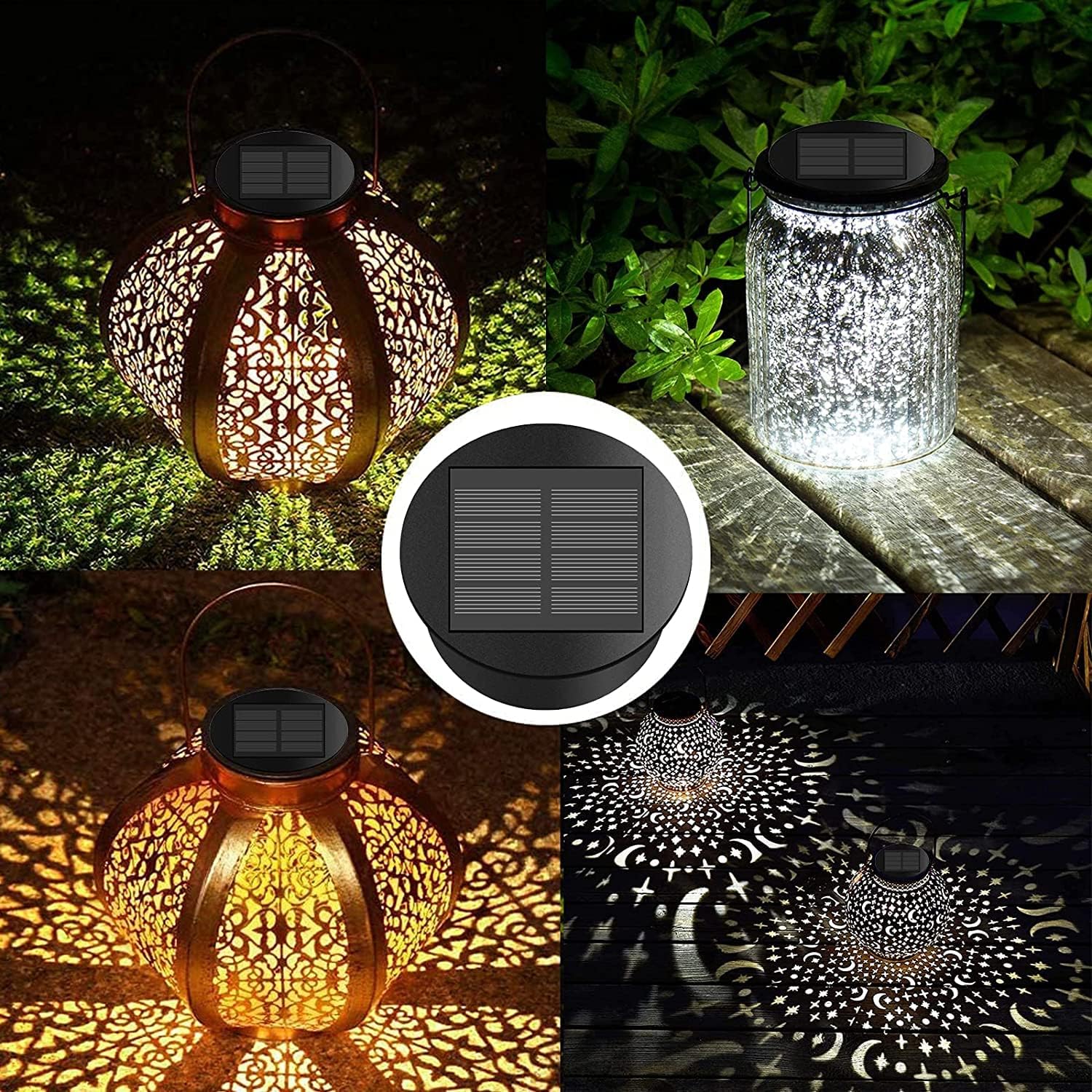 Paquete de 4 luces solares de repuesto (tamaño superior de 3.15 pulgadas, tamaño inferior de 2.76 pulgadas), tapas de luz solar impermeable para