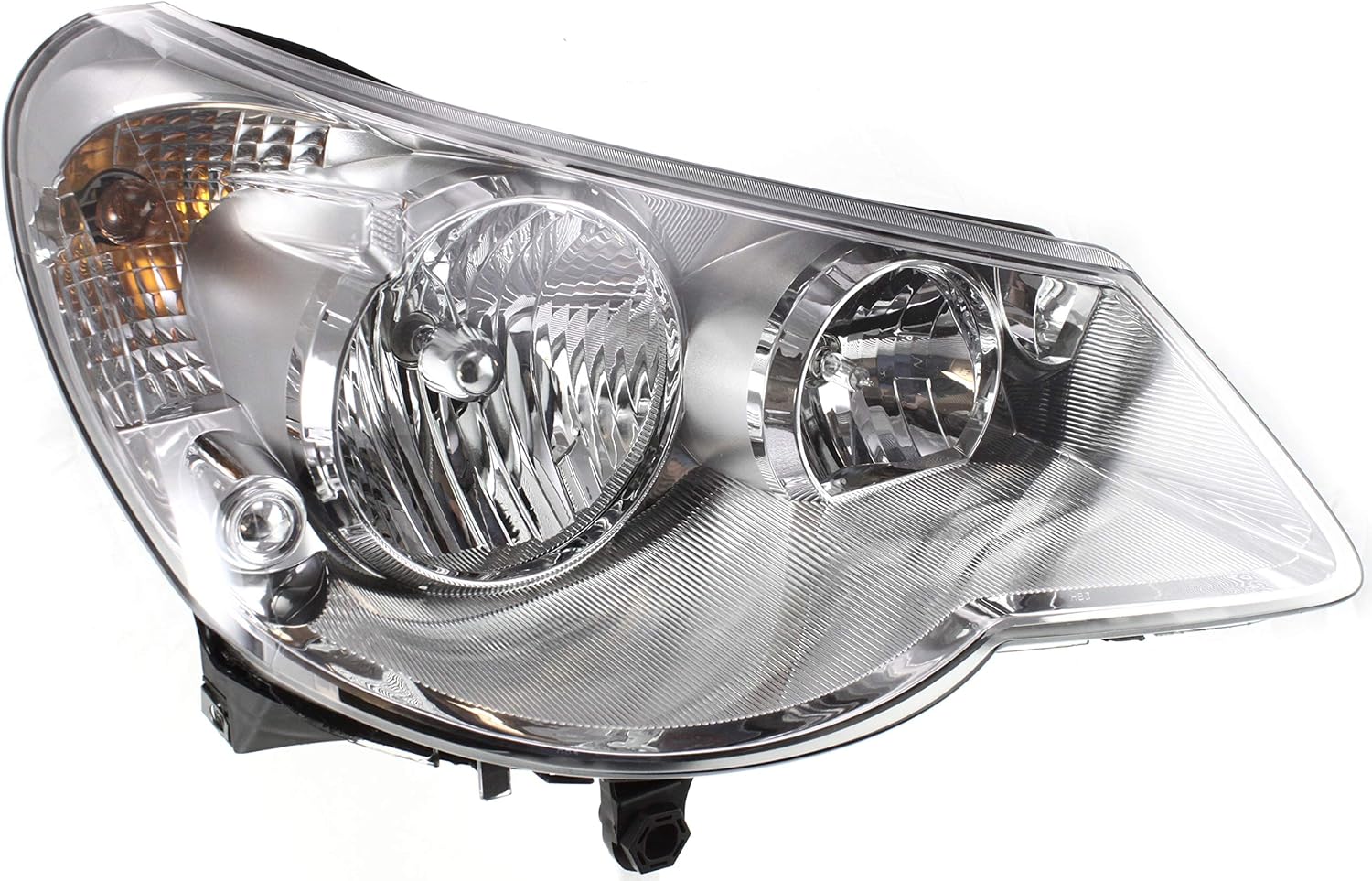 Evan Fischer Conjunto de faros delanteros compatible con Chrysler Sebring 2007-2010 halógeno tipo 1 convertiblesedán lado del pasajero
