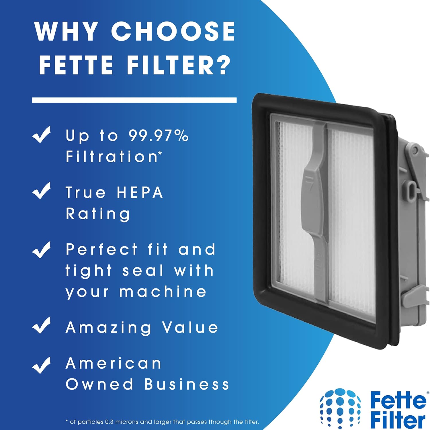 Fette Filter – Reemplazo del filtro Hepa 3350 compatible con Bissell Crosswave X7 Wet Dry Vac Número de modelo 3276A 3279 3277 3011 3055 Comparar