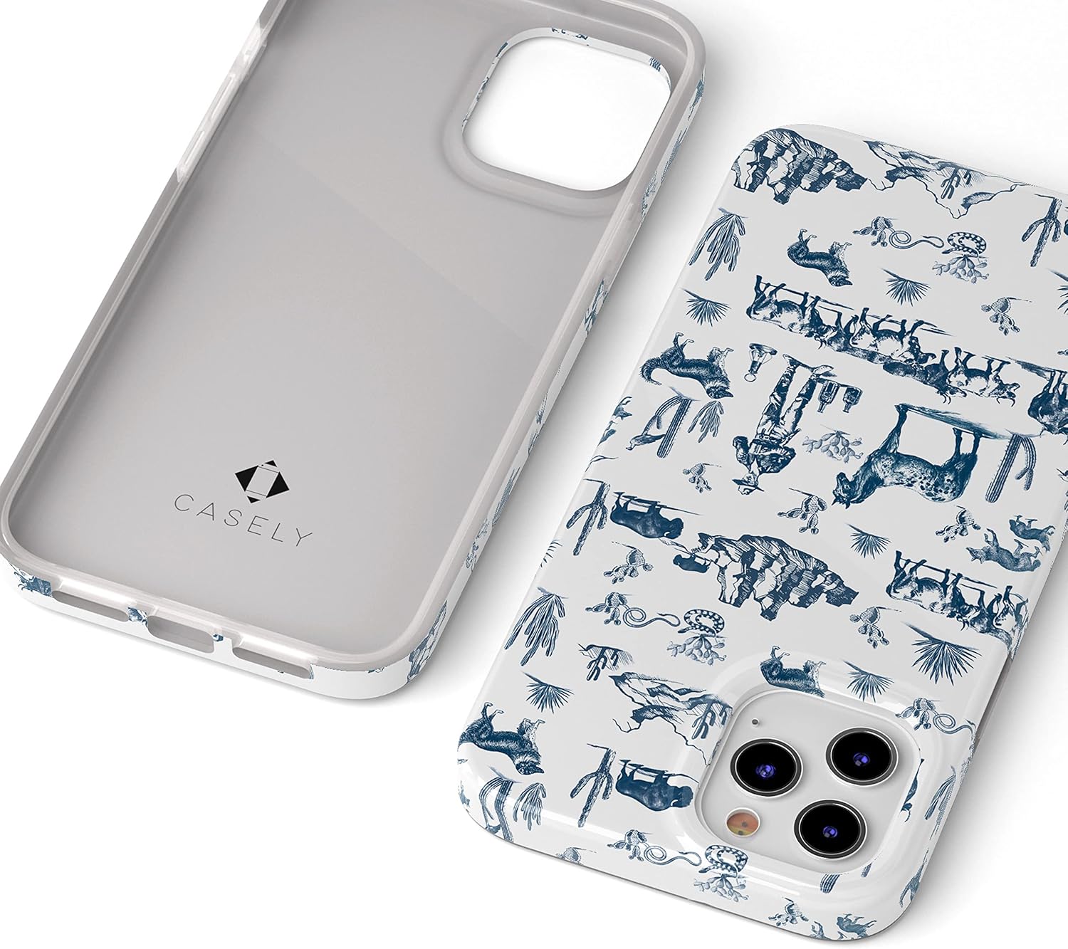 Casely Funda para iPhone 12 Pro Max  Wild West Adventure  Funda Desert Western