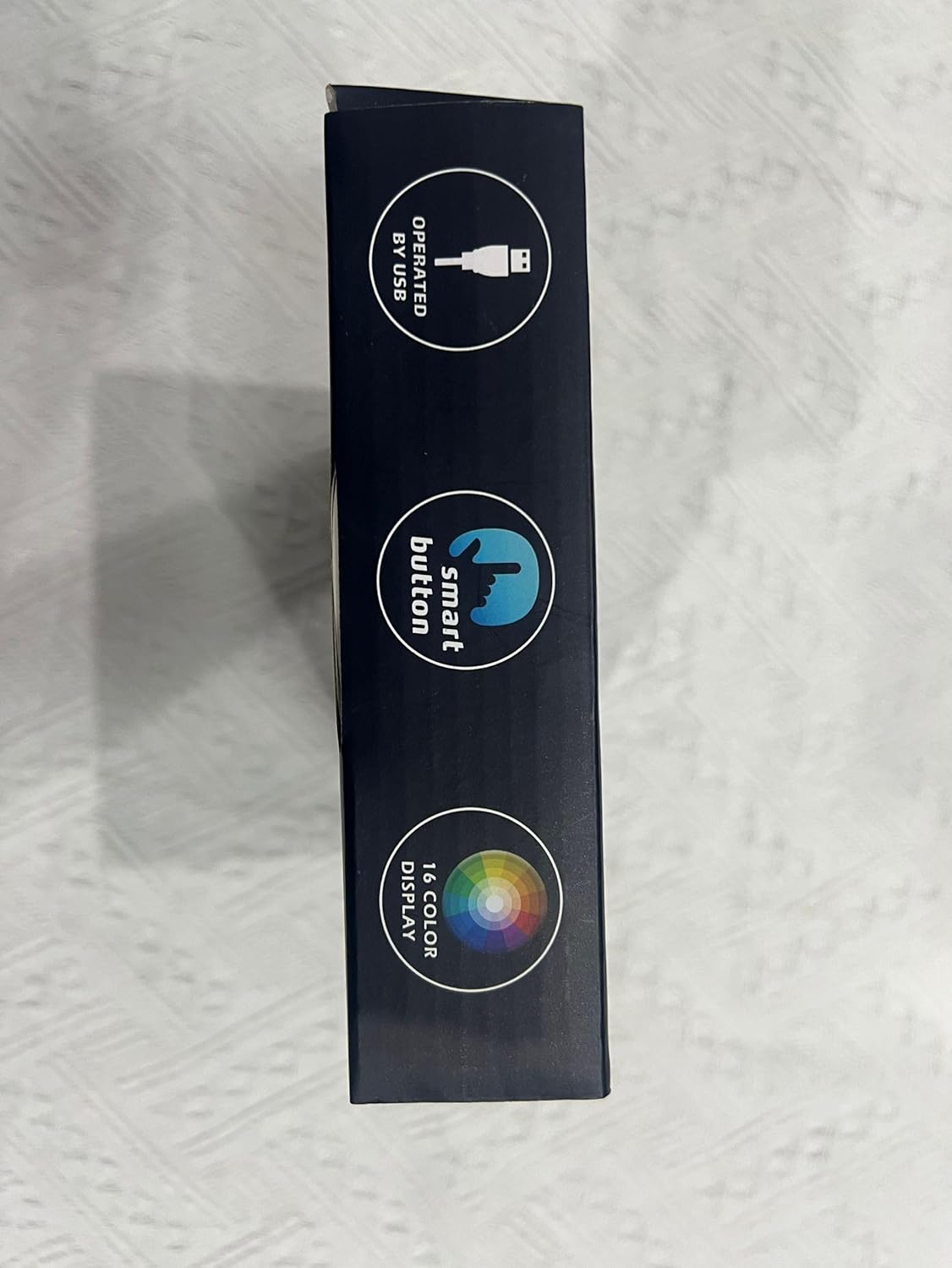 Lampeez Luz nocturna de bulldog francés 3D, lámpara de ilusión óptica de 16 colores cambiantes con control remoto para cumpleaños, Navidad, día de