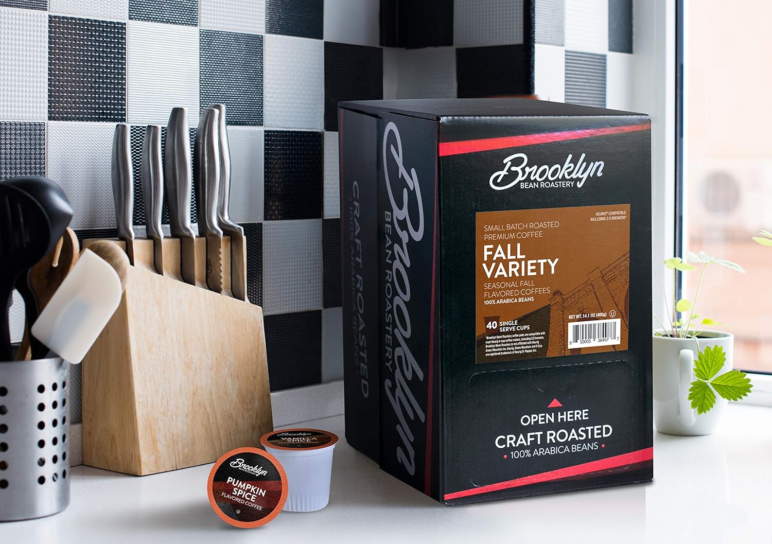 Brooklyn Beans – Cápsulas de café gourmet Coney Island Caramel