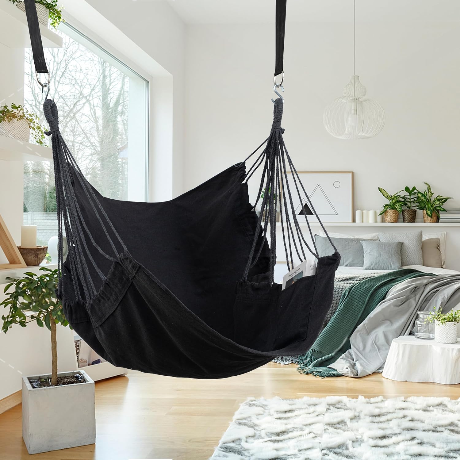Jelofly Silla hamaca (sin barra) (gris oscuro(L))