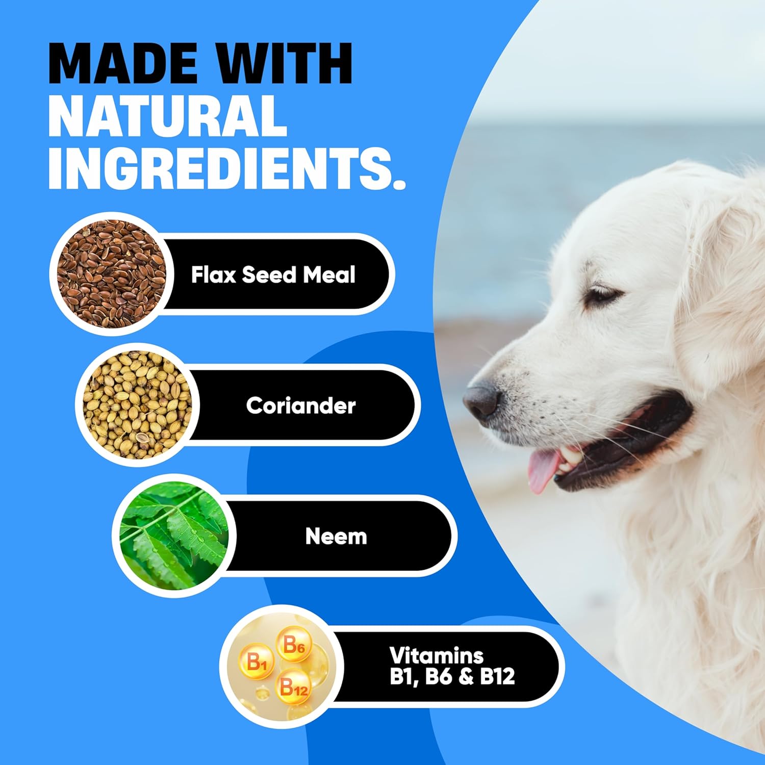 Prevención natural de pulgas y garrapatas para perros, tratamiento masticable para pulgas y garrapatas, tratamiento seguro contra pulgas para perros