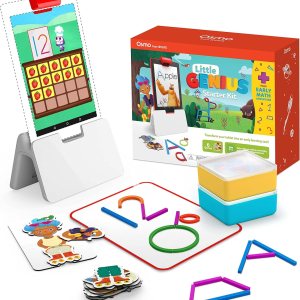 Osmo – Little Genius – Kit de inicio para tablet Fire aventura matemática temprana – 6 juegos educativos edades de 3 a 5 años formas y fonética Osmo – Little Genius – Kit de inicio para tablet Fire aventura matemática temprana – 6 juegos educativos edades de 3 a 5 años formas y fonética