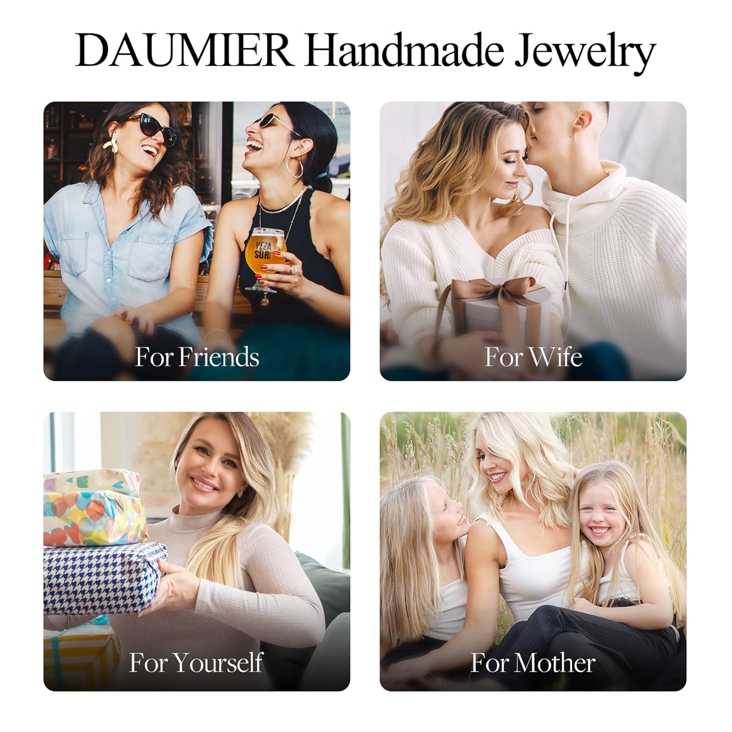 DAUMIER Freshwater Pearl Donut Red Agate Choker January Birthstone Jewelry Necklace for Women
