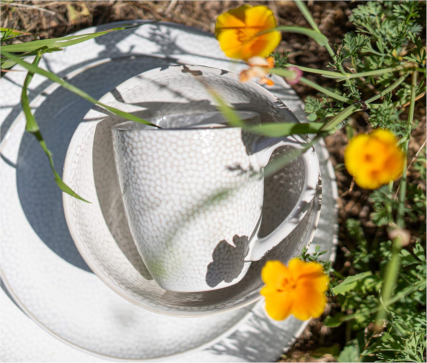 S4 Serene – Taza de 12 onzas, crema