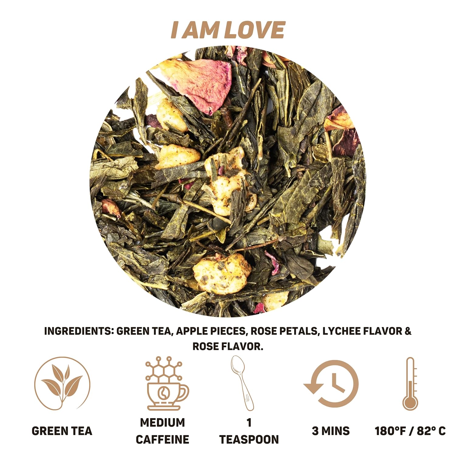 Experimenta la calma del té con The Beauty Tea Company – Juego de regalo de muestra de té de hojas sueltas de lujo, con 3 mezclas Blissful Blends I
