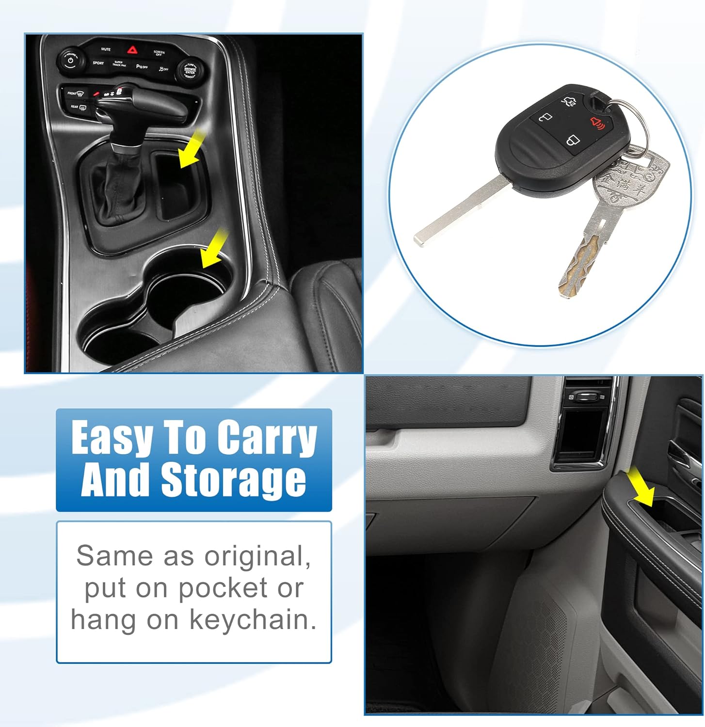 X AUTOHAUX 2 unids 315MHz CWTWB1U793 reemplazo sin llave entrada remoto llavero coche para Ford Fiesta 2015 2016 2017 2018 2019 chip 63 80 4 botón