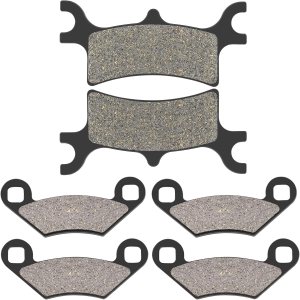 AHL Pastillas de freno delanteras y traseras para Polaris 500 Sportsman HOEFI 2003-2008 500 Sportsman X2 2006-2008 500 Scrambler 4×4 2005-2012 600 AHL Pastillas de freno delanteras y traseras para Polaris 500 Sportsman HOEFI 2003-2008 500 Sportsman X2 2006-2008 500 Scrambler 4×4 2005-2012 600