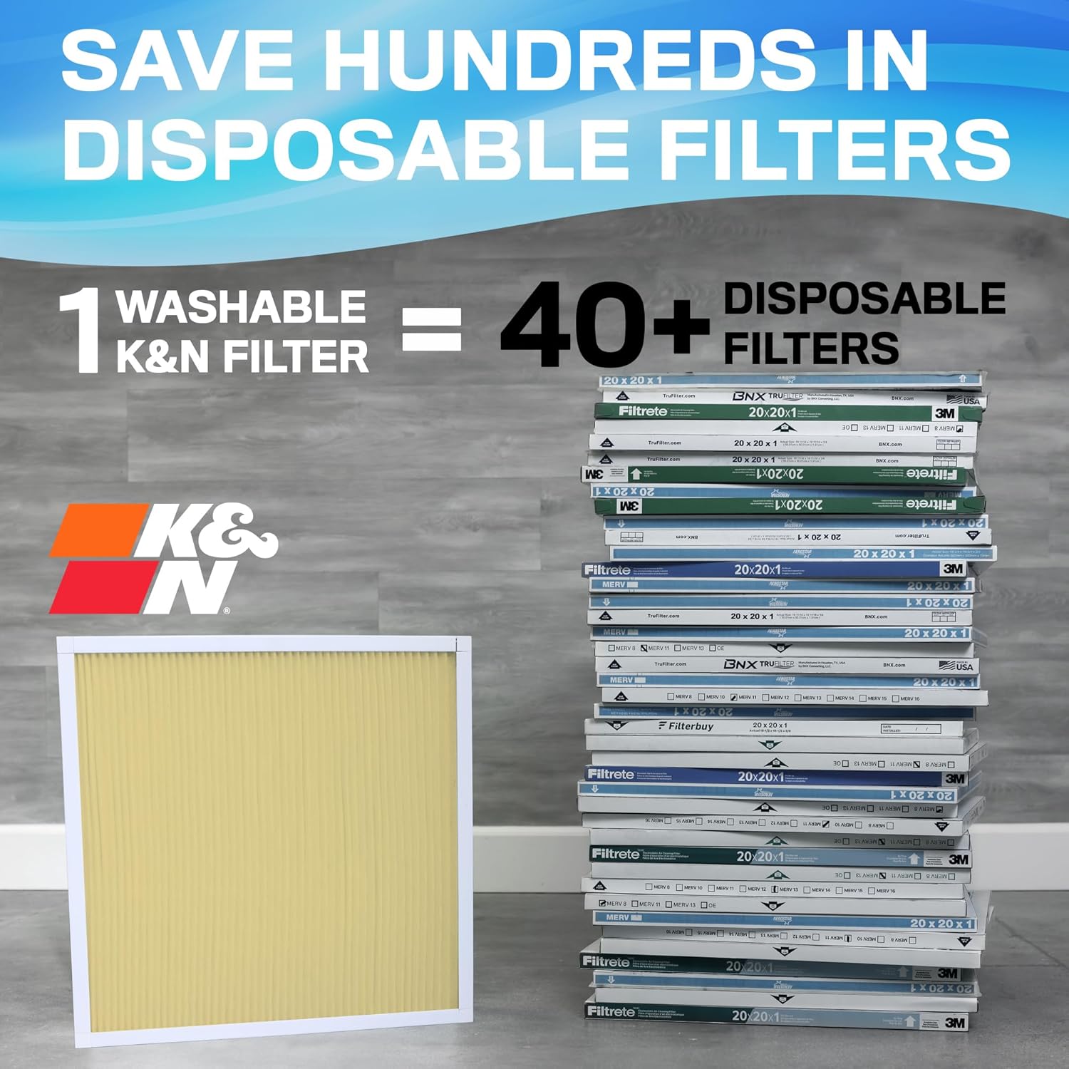 Filtro K&N HVC HVAC
