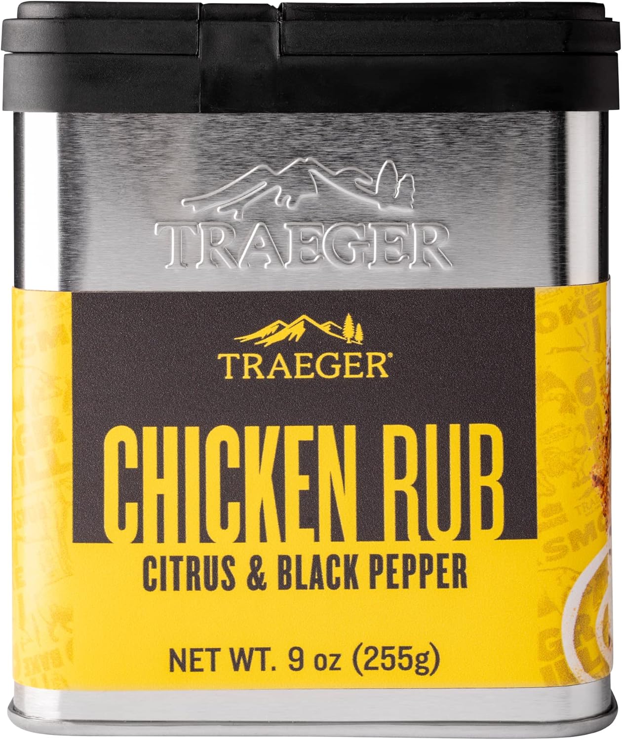 Traeger Grills SPC215 Burger Rub con sabor a cebolla, ajo y queso y SPC170 – Rub de pollo con cítricos y pimienta negra y SPC171 Cerdo y aves de