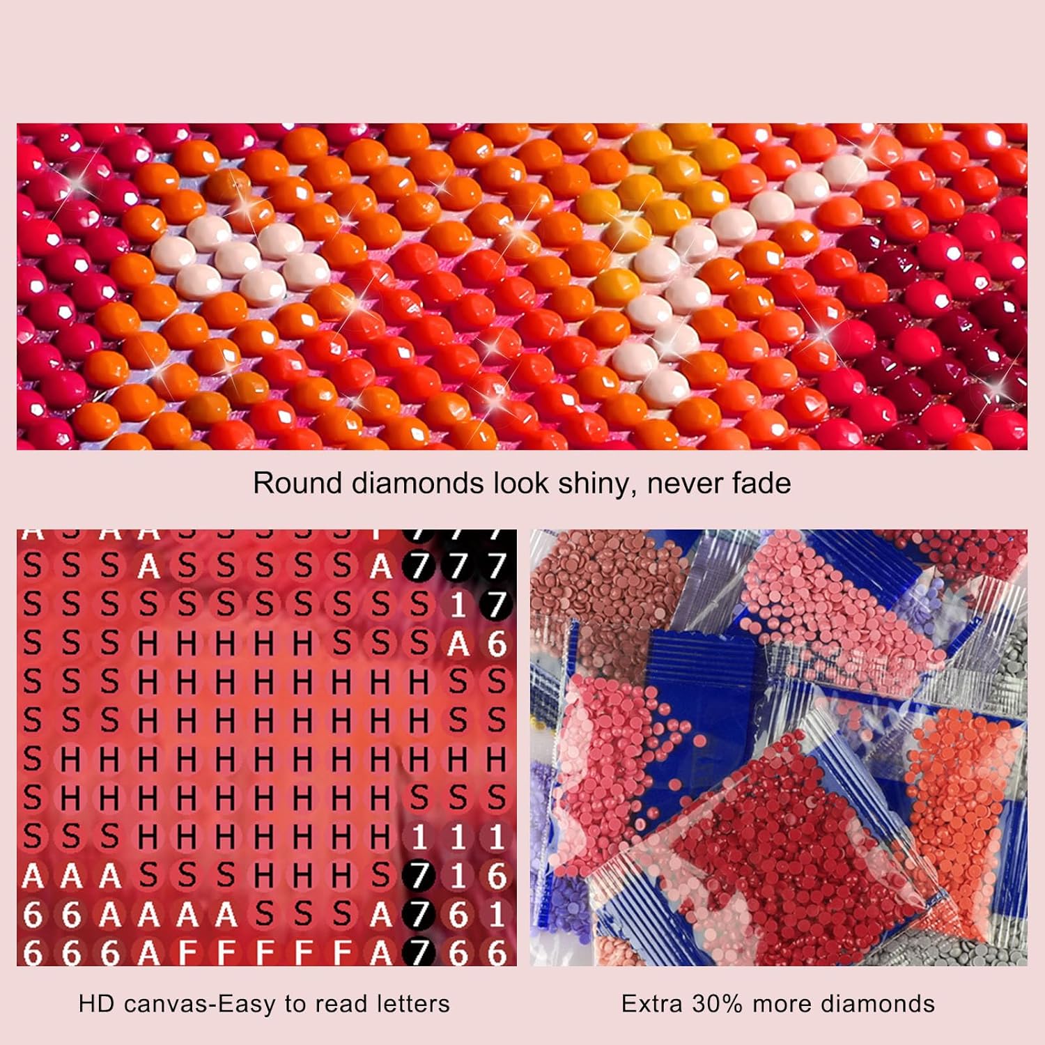 Lxmsja Red Bird – Kit de pintura de diamantes con cristales de colores para adultos, cardenal, arte de diamantes redondos, pinturas de arte con