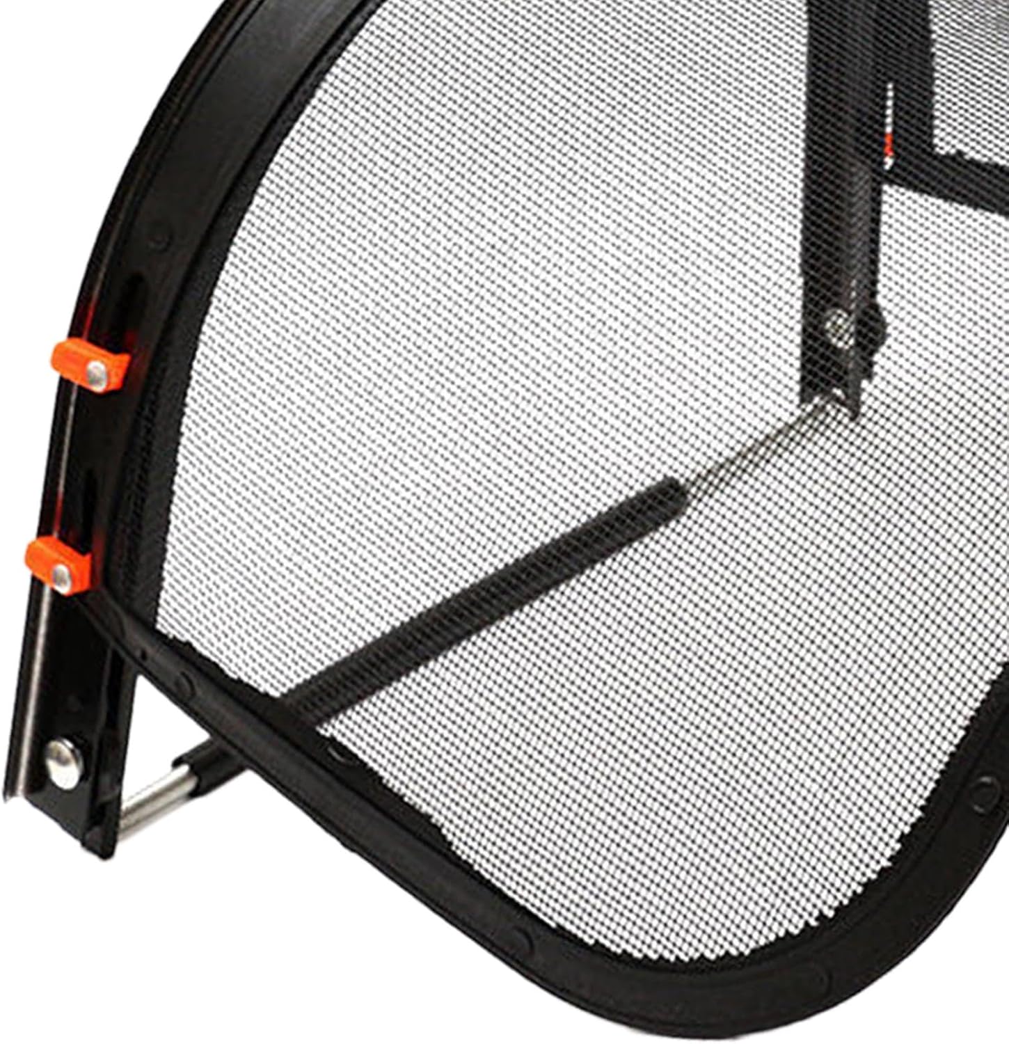 Juego de protector facial y soporte de repuesto para cascos de ala completa, visera de alambre de metal