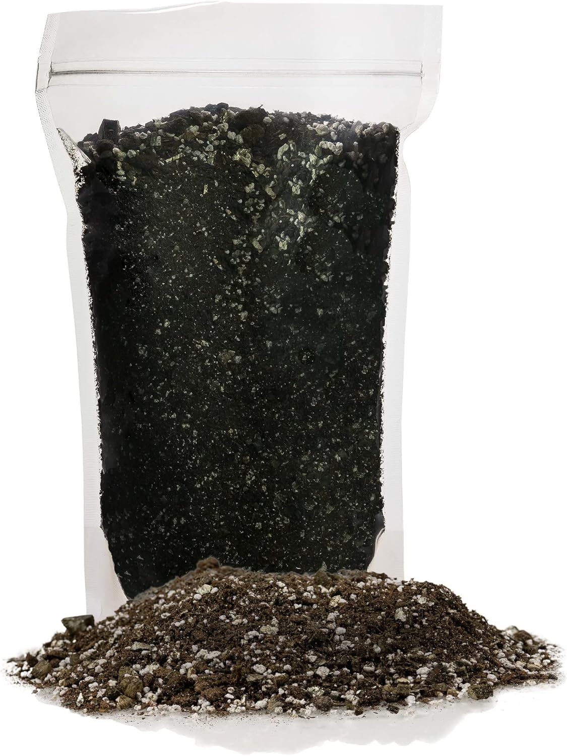 Mezcla de suelo prémium para violetas africanas y gesneriad, perlita hortícola (25%) + vermiculita (25%) + musgo de turba esfagnum (50%), fabricada