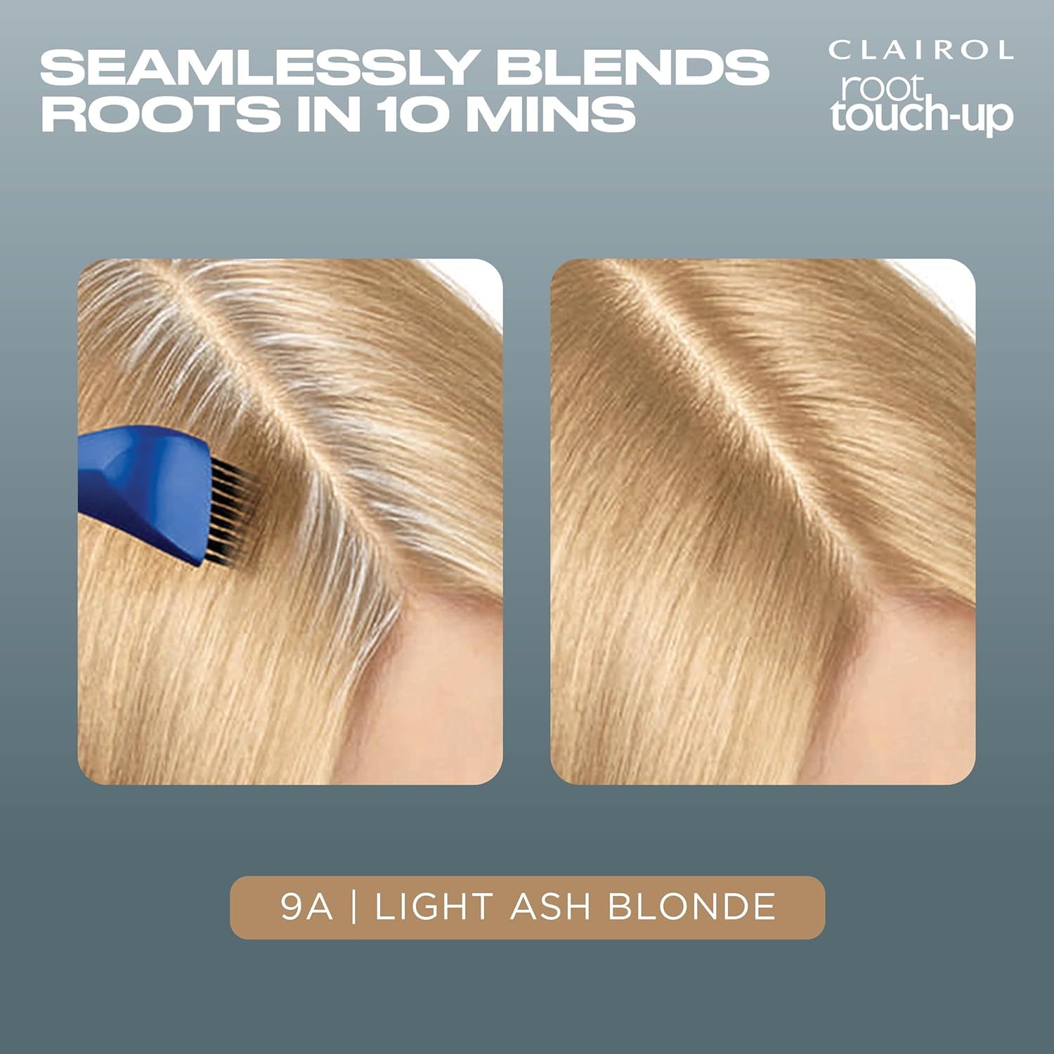 Clairol Nice’n Easy Root Touch-up – Tinte permanente para el cabello, color rubio ceniza claro 9A, paquete de 1 unidad