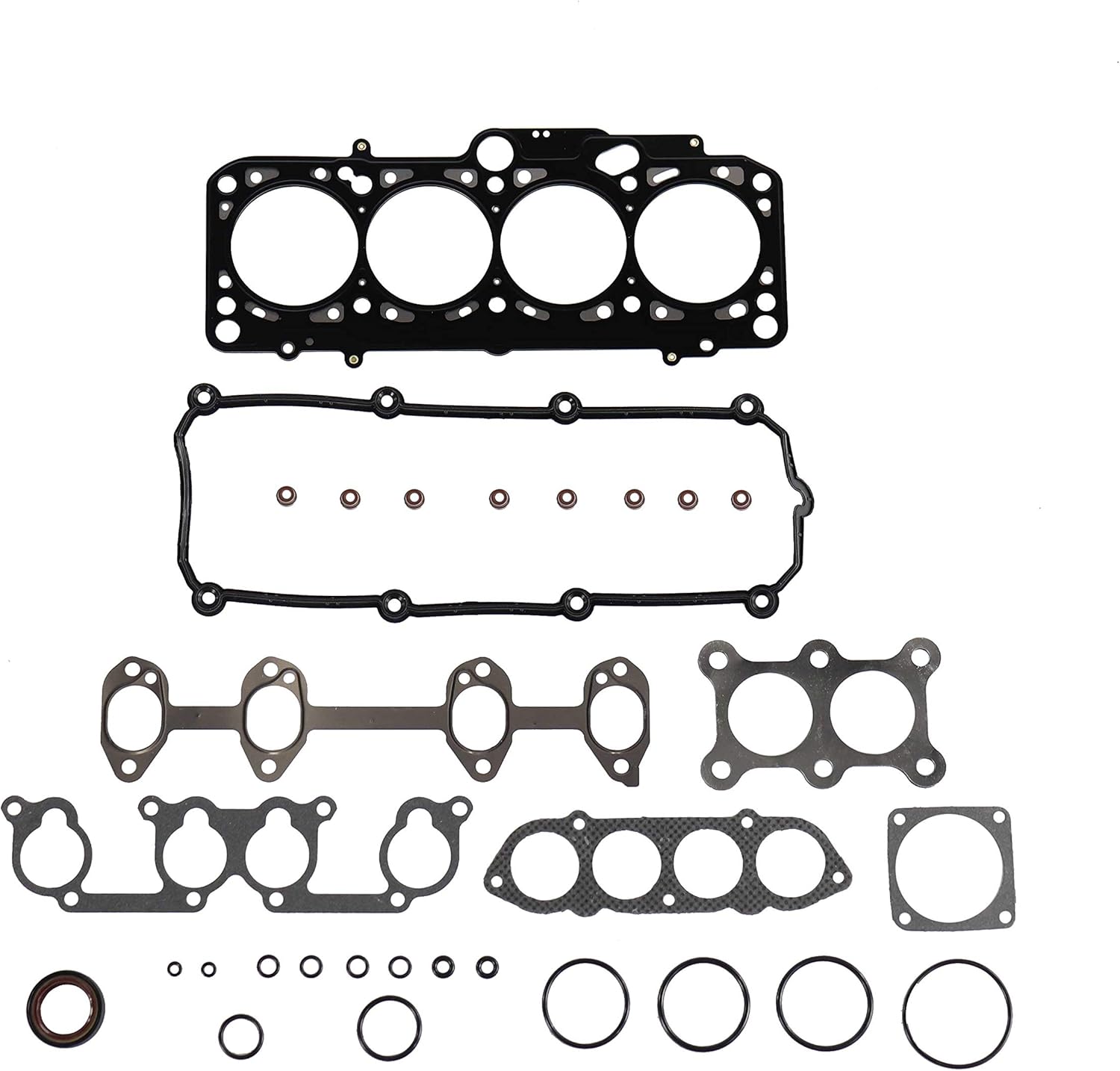 DNJ HGB811 Juego de juntas de culata con kit de pernos de cabeza para Volkswagen Beetle 2001-2006 2.0L 1984cc 121cid L4 SOHC